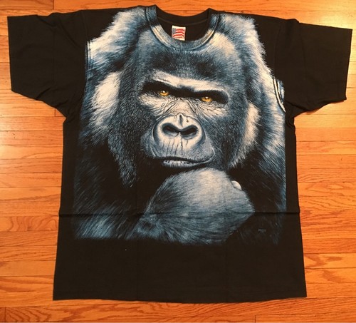 vintage 90's GORILLA King Kong zoo all 