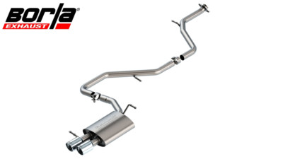 Borla S-Type Cat-Back Exhaust System For 2020-2024 Toyota Corolla SE / XSE 2.0L