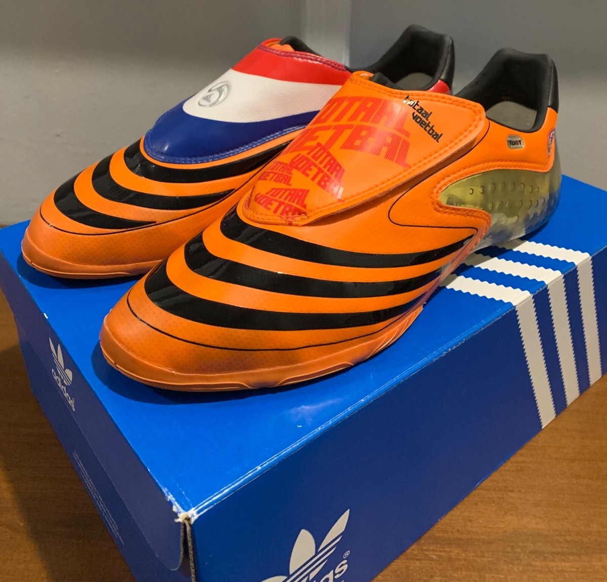 Adidas F50 TUNiT Netherlands US 10.5 ORANGE Boots Cleats Adidas F50 TUNiT Netherlands US 10.5 ORANGE Boots Cleats