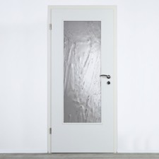 Verglasung Glaseinsatz für Holztüren "Altdeutsch K weiss" Lichtausschnitt ESG 