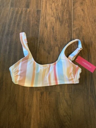 Traje de baño a rayas Xhilaration Poliamida para Mujeres