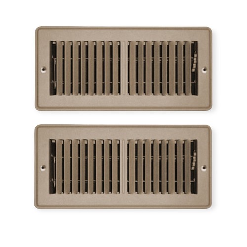 trueaire-mobile-home-floor-register-4-x-10-brown-2-pack-ebay