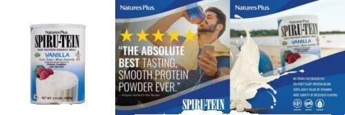 Dieta Nature's Plus Deportes y polvos de pérdida de peso