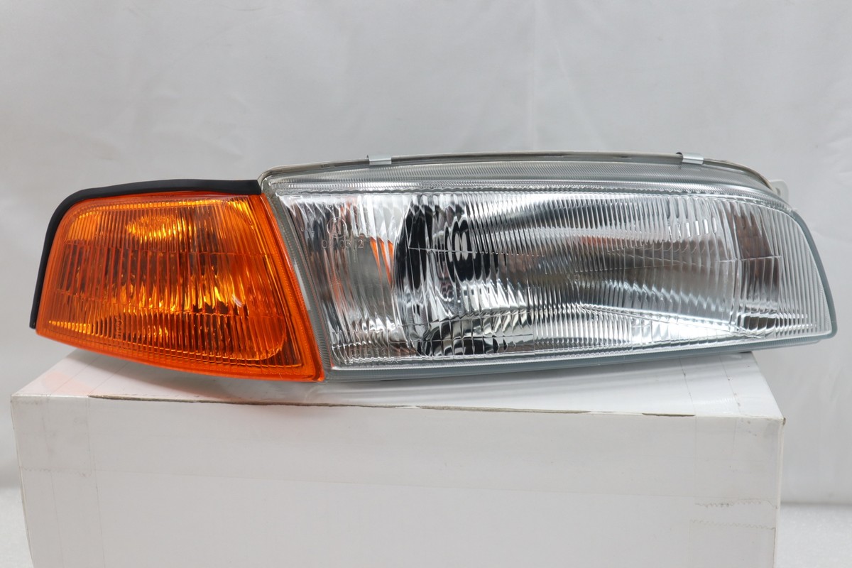 1997~2002 Lancer Evo 4 Clear Head Lights Amber Corner Mirage