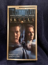 The Skulls VHS, 2001 Joshua Jackson Paul Walker Special Edition