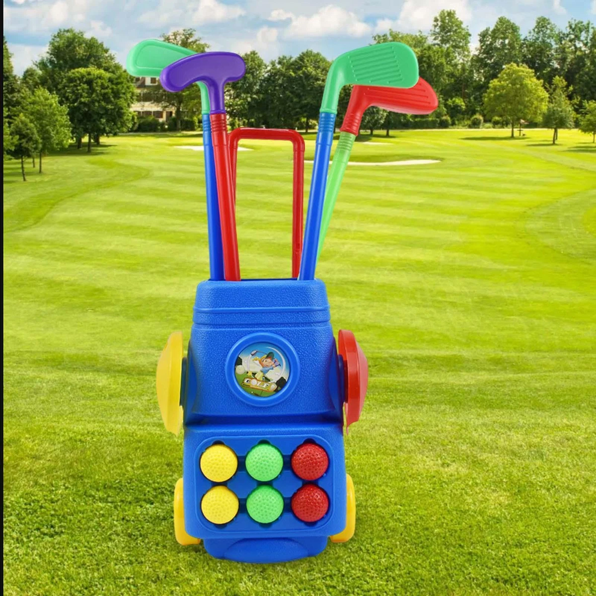 Children's toy golf club set outlet