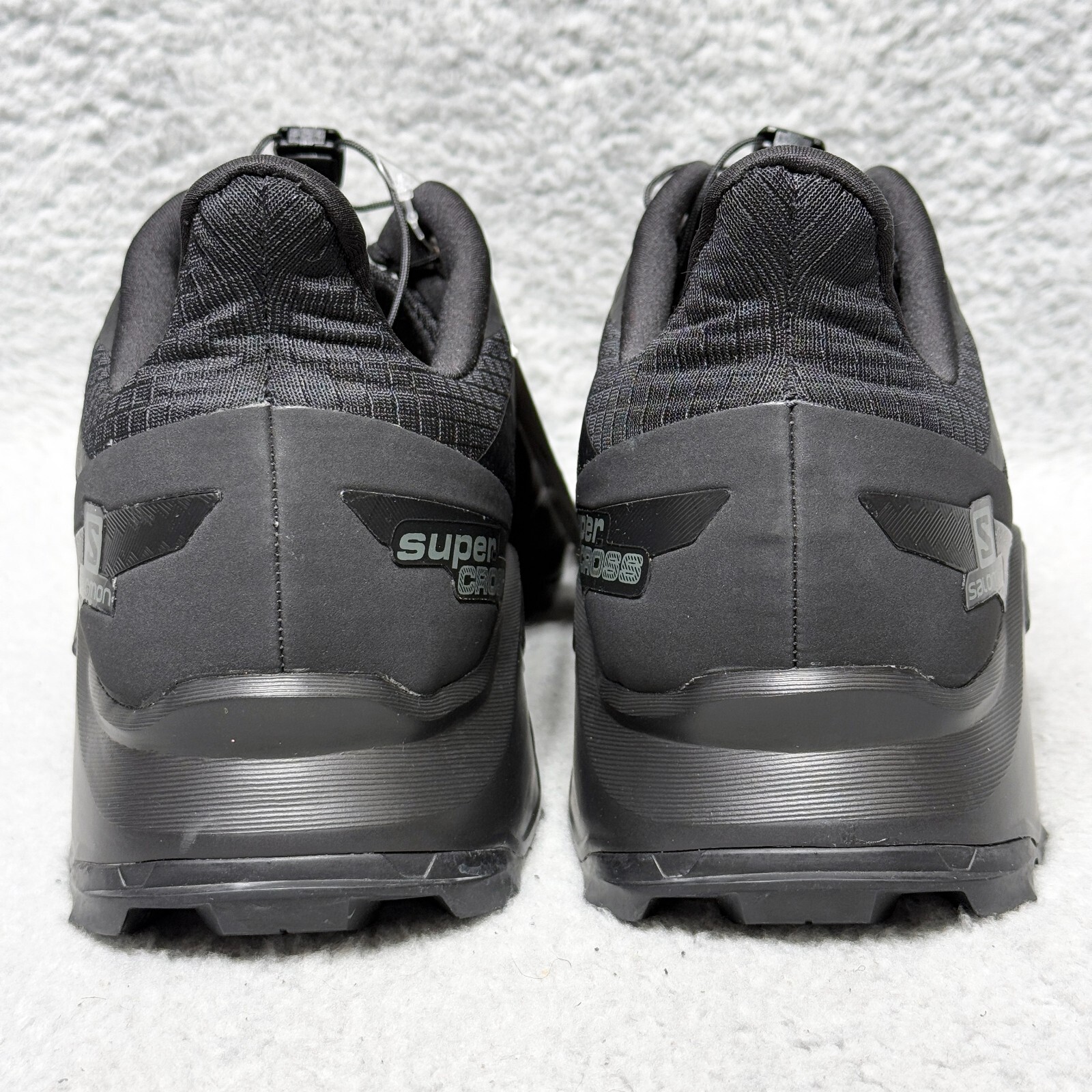 Scarpe da trail running Salomon Supercross Blast da uomo taglia 14 sneakers nere 411067