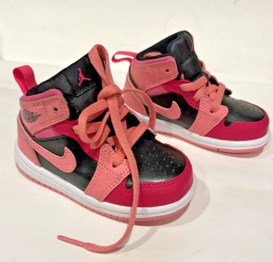 jordan 1 mid coral chalk td