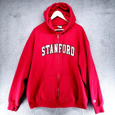Zip Hoodie Stanford Hoodie Women's Champion Stanford College