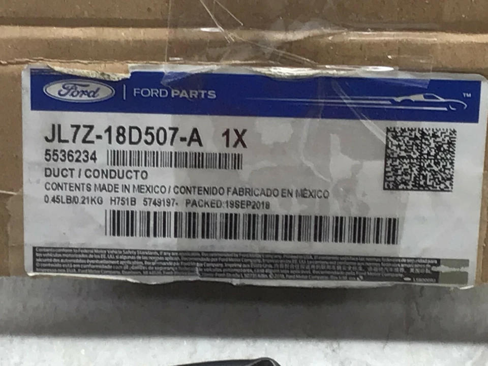 Soplador trasero asiento trasero Lincoln Continental Navigator OEM JL7Z-18D507-A Foto 4 de 4