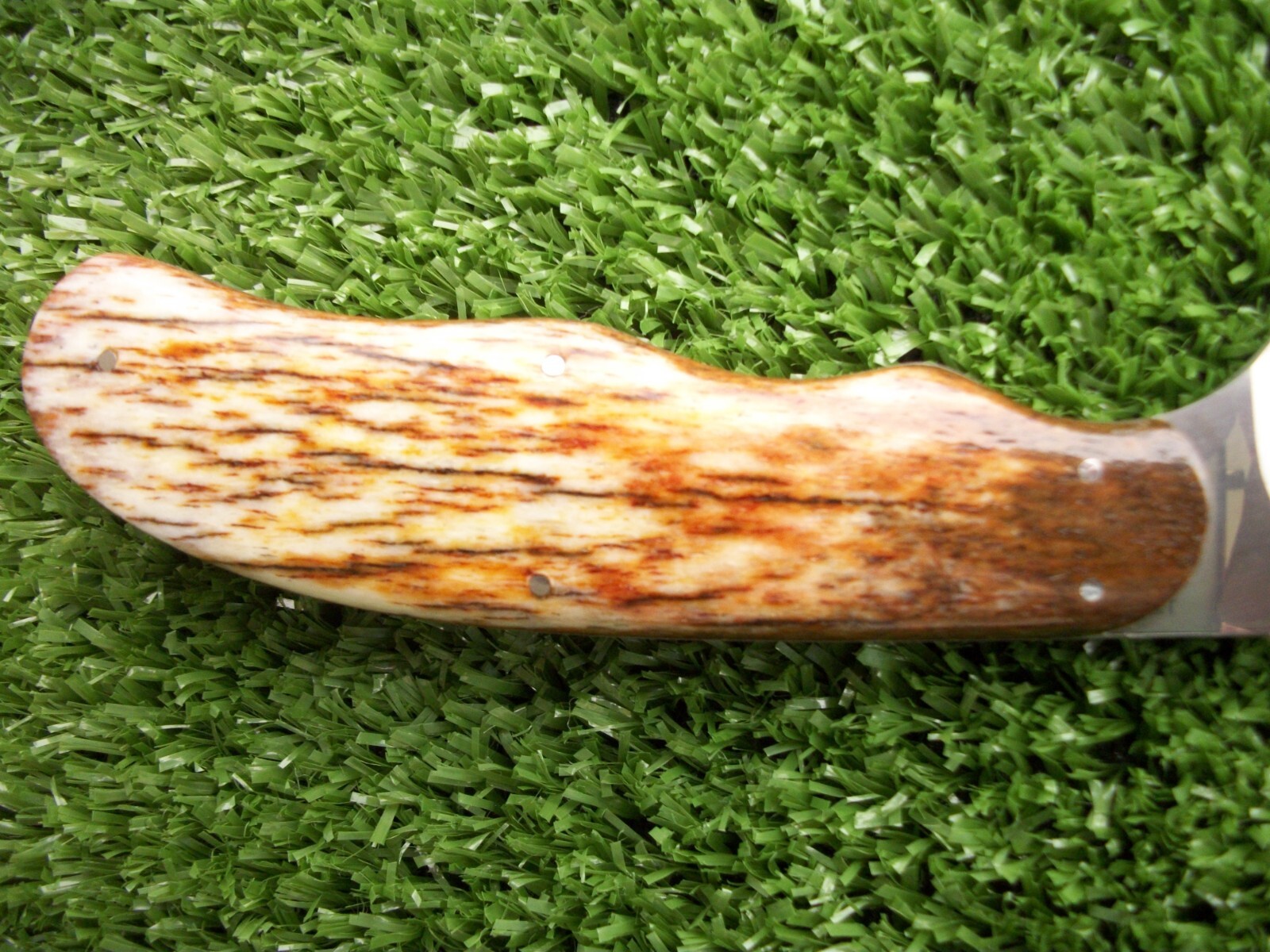 Arno Bernard Sr. Handmade 7 1/2 " Custom Knife w/RHB Sheath Unused