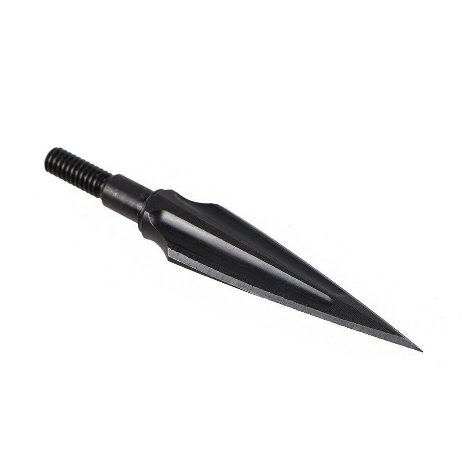 12pcs Arrow Tips Steel Broadheads Points Arrow Target Hunting Silent cold weapon - Image 3 of 4