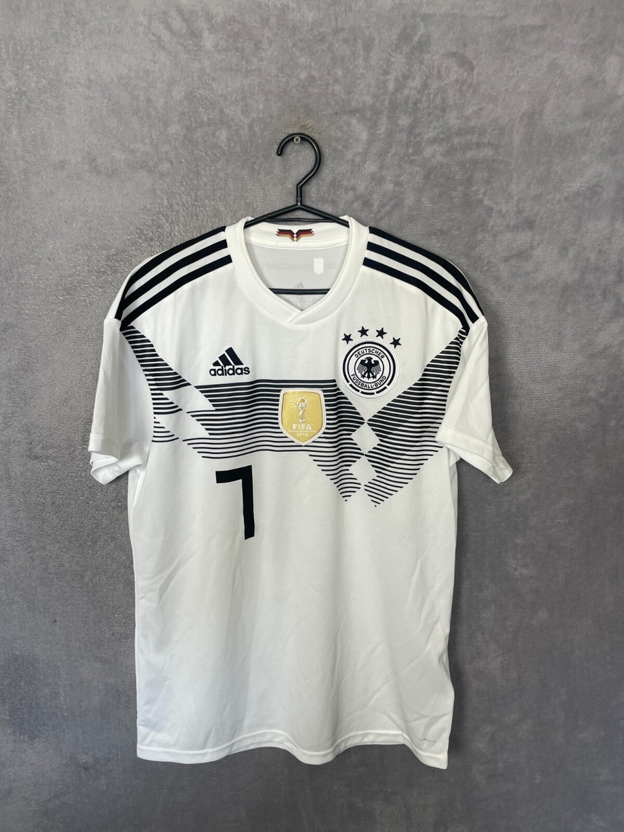 Draxler Germany Home Football Shirt 2018 Team Jersey Adidas Mens
