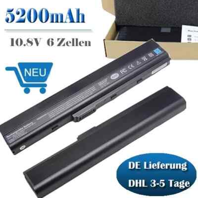 Akku für  ASUS A52 A52F A52J A52JB K52JE K52JK K52Jr A31-K52 A32-K52
