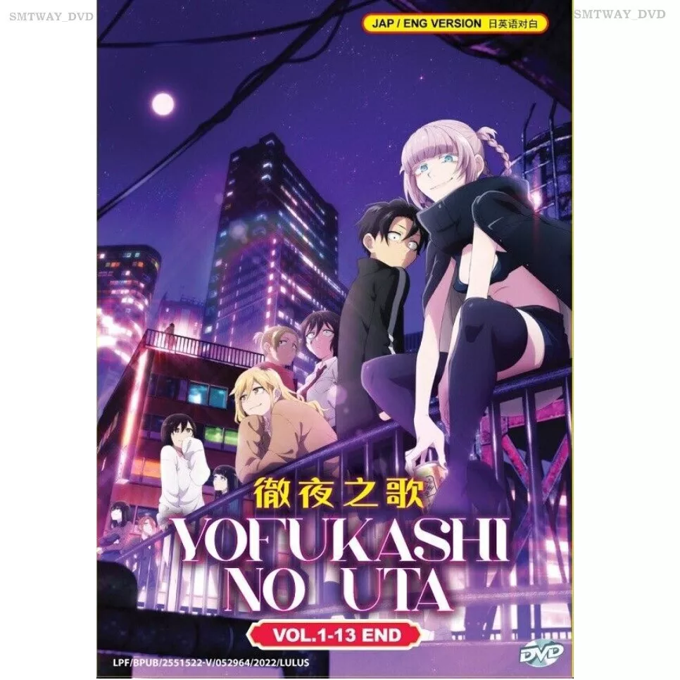 DVD Anime Yofukashi No Uta (Call Of The Night) TV Series (1-13 End