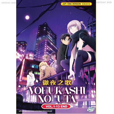 DVD Anime Yofukashi No Uta (Call Of The Night) TV Series (1-13 End) English