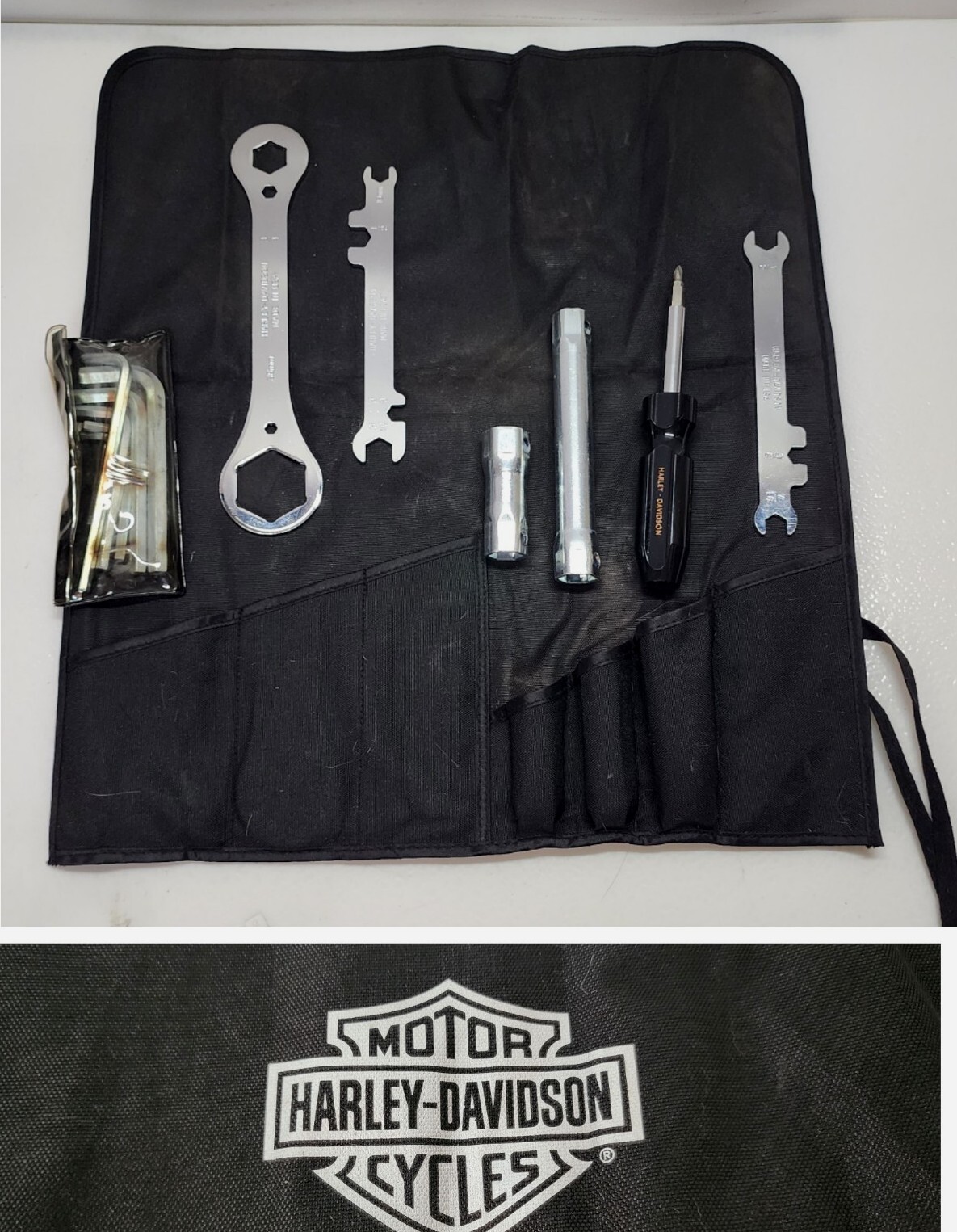 USA HARLEY DAVIDSON TOURING TOOL KIT WITH 7 MULTI TOOLS (NEW READ) Made