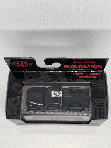 2024 M2 Machines Special Ed Frozen Black Pearl 1956 Ford F-100 Truck - Bild 8 von 9