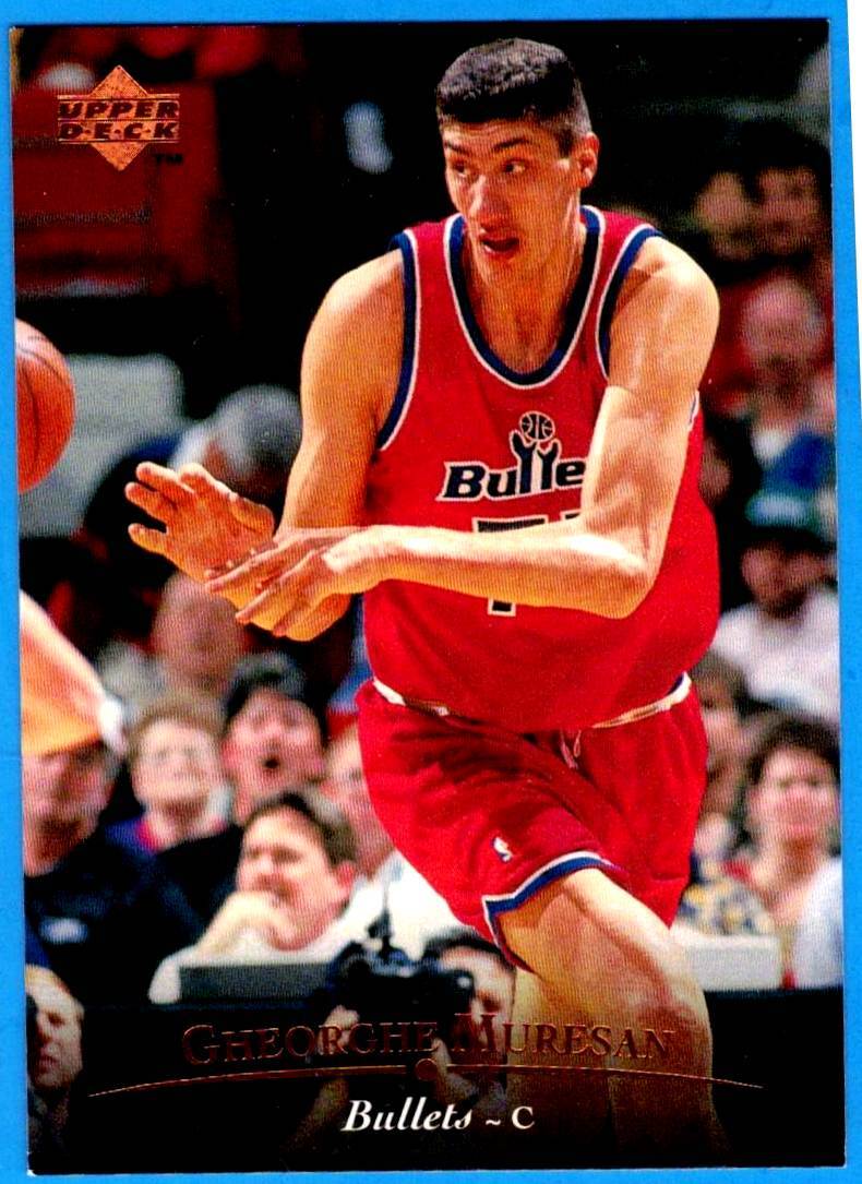 1995-96 Upper Deck #42 GHEORGHE MURESAN (ex-mt) Washington Bullets