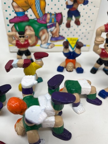 Street Stackers by Irwin Toys Wrestling balance game Vintage 80s RARE INCOMPLETE - Picture 10 of 18