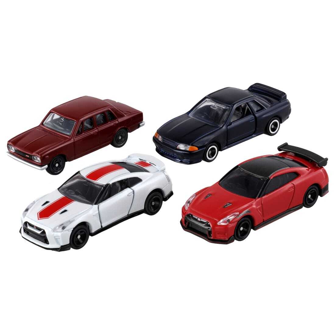 TOMICA 50TH GT-R COLLECTION SET NISSAN SKYLINE 2000 PGC10 R32 R35