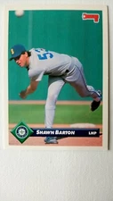1993 Donruss Baseball Card #53 Shawn Barton