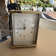 Junghans Tischuhr Meister Quarz Messingziffer...