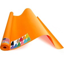 USA Made 36" x 1200" Orange Kraft Paper Roll, 45 lbs Thickness, American Qual...