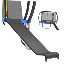 Universal Trampoline Slide Ladder for 10/12/14/15FT Trampolines, Black-slide