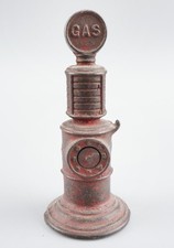 Antique A.C. Williams Cast Iron Toy Service Station Gas Pump 4.75" Tall