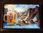 Vintage Old Style Beer Waterfall Lighted Sign 24 X 17