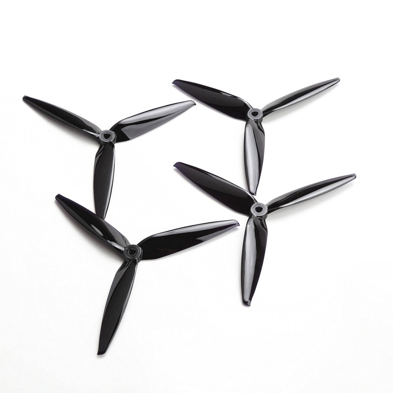 10 Pairs 7040-3 Propellers For KSX5049*5 Tracker 7040 FPV Drone Black