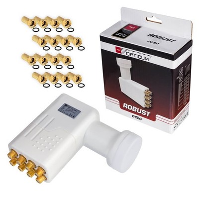 Octo LNB 8 Teilnehmer Opticum DIGITAL SKY FULL HDTV 4k DVB-S2 4K 5K LNC SAT