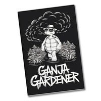 Ganja Gardener Souvenir Magnet Mit SchildkröTe