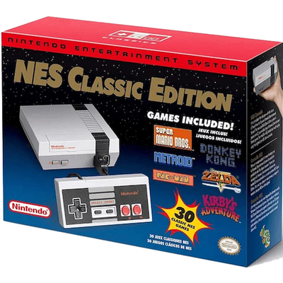 NES Classic Edition Mini Console USA w/ 30 games + Extra