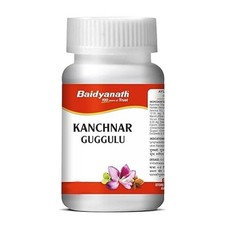 BAIDYANATH AYURVED Kanchnar Guggulu 160 Tablets  An Ayurvedic Formulation  Hel