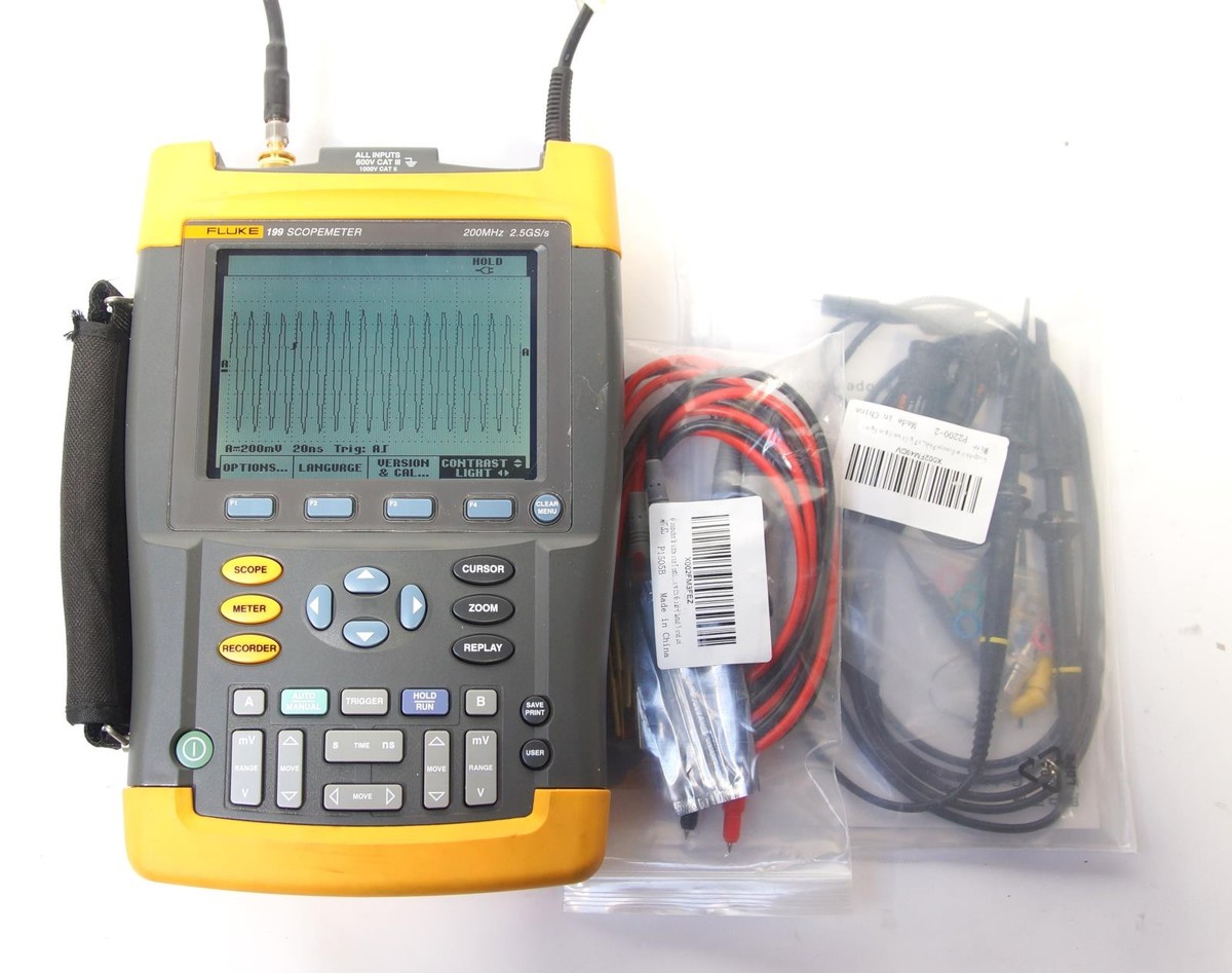 Fluke 199 200MHz 2.5GS/s Digital Oscilloscope Scopemeter