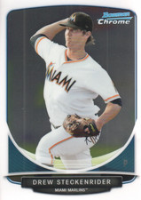 2013 Bowman Chrome Prospects #BCP183 Drew Steckenrider - BB
