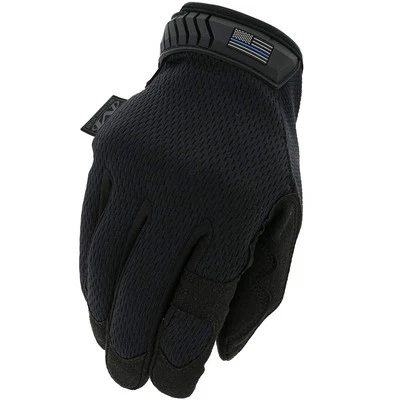 Mechanix Wear TBL-MG-55 Thin Blue Line Covert Tactical Gloves, Black