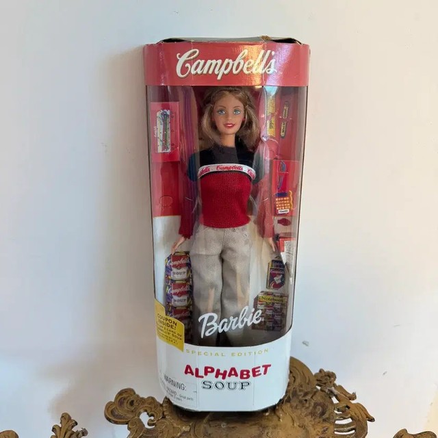 1999 Vintage Campbell's Soup Barbie Doll Mattel Special Edition