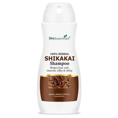 She Essentials Shikakai Haarshampoo für starkes Haar 200ml