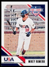 2020 Panini USA Baseball Stars & Stripes Mikey Romero 57