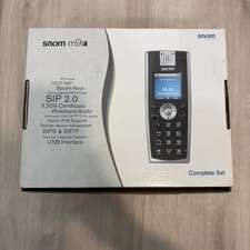 Snom M9R VoIP DECT Cordless Business Phone Handset Base Station complete set