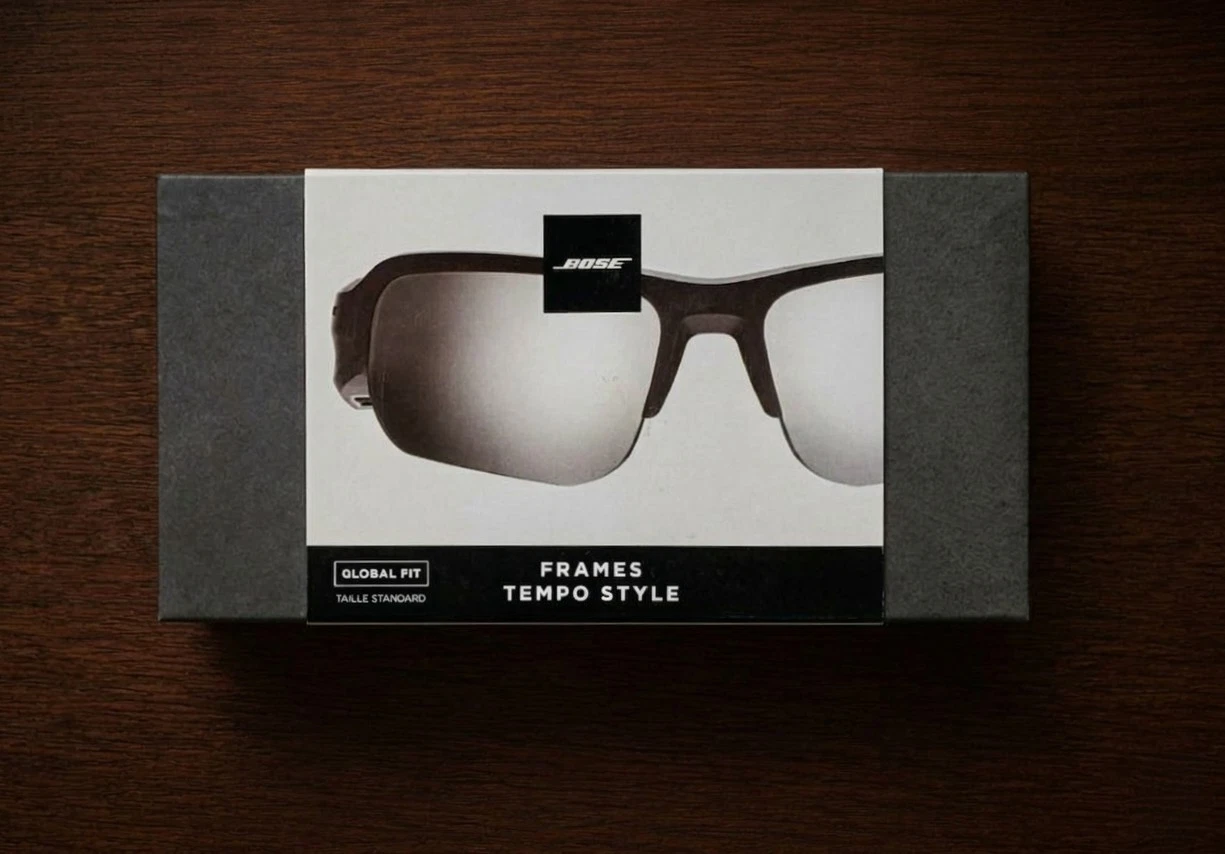 Bose Frames Tempo Bluetooth Sports Sunglasses with Polarized Lenses, Black - NEW