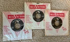 3 Piece LOT 45 RPM * ELVIS PRESLEY * ORIGINAL 1st Pressing * Horizontal Line