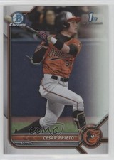 2022 Bowman Chrome Prospects Refractor 179/499 Cesar Prieto #BCP-206 rp9