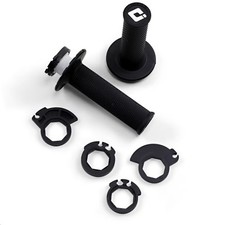 ODI V2 Lock-On without Waffle Grips - Black Motorcycle Street Bike Dirt Bike
