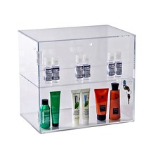 255400 Clear Acrylic Lockbox Countertop Display, Clear