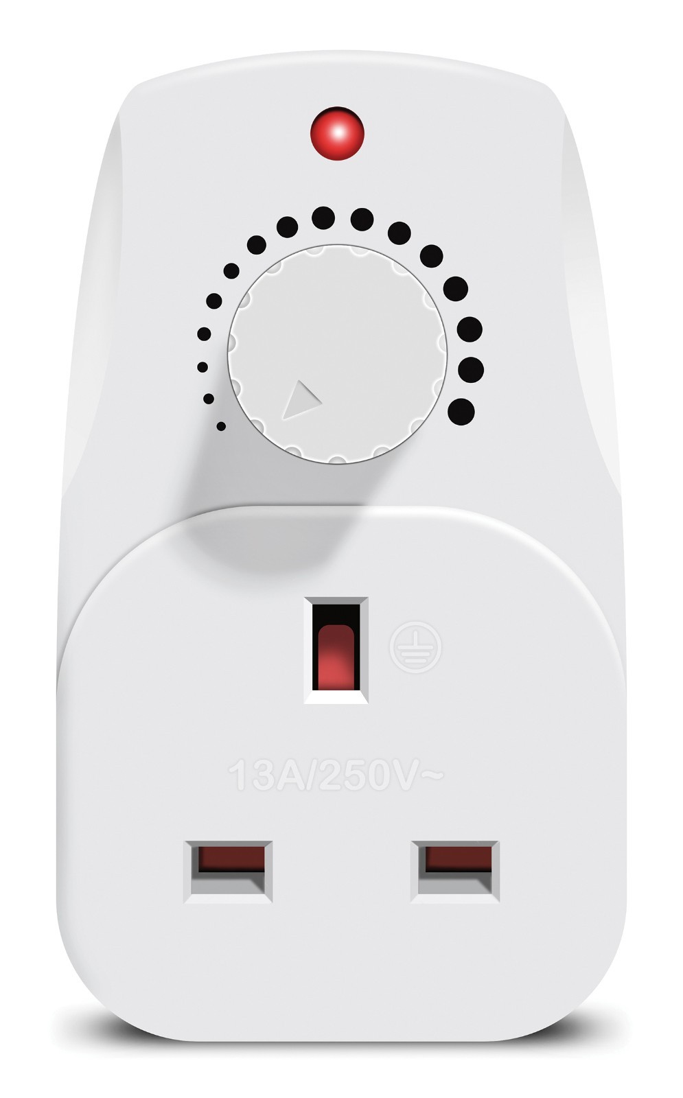 Plug In Light Dimmer Adjustable Lighting Brightness Control Lamp Controller 13A