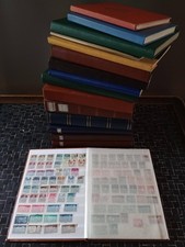 Grand Carton-Relais De Timbres Alben Allemagne 16 Albums 19.2kg #97126